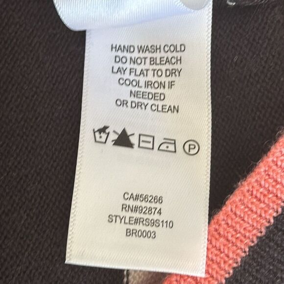 Splendid Avery Cashmere Blend Striped Sweater sz Medium - Picture 6 of 13